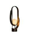 Neoclassic Alabaster Orb Lamp