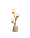 Industrial Brass Helix Lamp