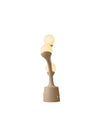 Industrial Brass Helix Lamp